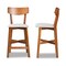 Baxton Studio Cameron Modern Grey Fabric and Walnut Brown Finished Wood 2-PC Counter Stool Set 176-11015-Zoro - alternate 8